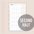 2026 Chaos Calendar • HALF CHAOS