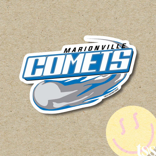 The Comet Corner · Hometown Pride Sticker · Marionville, MO 5