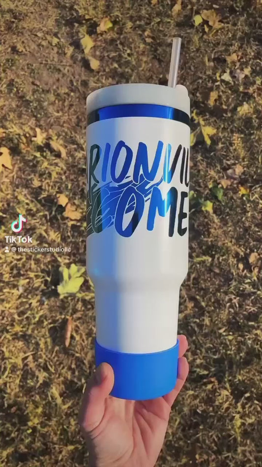 The Comet Corner · 40 oz Etched Tumbler