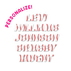 sticker • baseball print personalized name for helmets